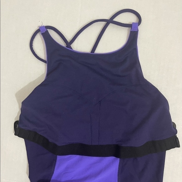 Lululemon sz sm virtuous tank top shelf bra - Picture 9 of 12